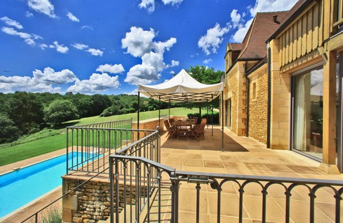 La Chapelle-Aubareil House | House for 12 people with private heated pool near Sarlat