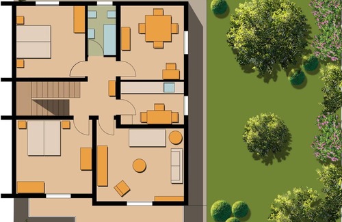 San Giuliano Milanese House | HOUSE & GARDEN near Policlinico San Donato, four-room apartment with garden