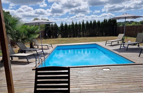 Medillac House | House has private pool