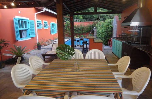 Praia do Toque-Toque Pequeno House | House in Condominium - 6 Suites with Air, Private Pool, Barbecue, WiFi