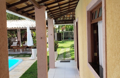 Jenipabu House | ⭐🌴 House in Guarajuba, 3 Bedrooms with Pool, 150m from the Sea