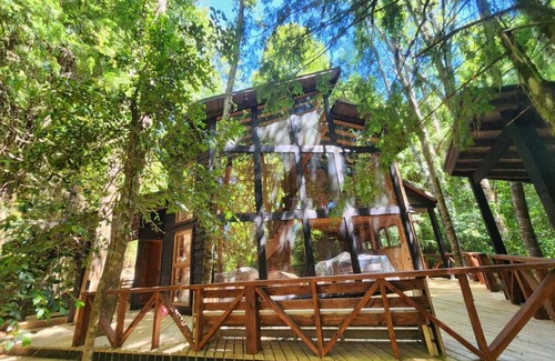 Neltume Cabin | House in Huilo Huilo, The Refuge of Fairies and Elves