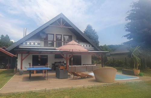 Maust House | House in Teichland Pool, sauna, fireplace on the Cottbus Baltic Sea with proximity to the Spreewald