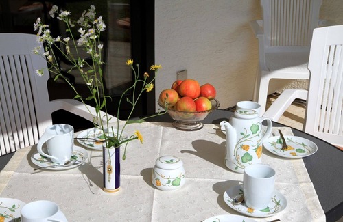 Nohfelden Apartment | House Luise on Bostalsee, apartment 2: spacious terrace & garden