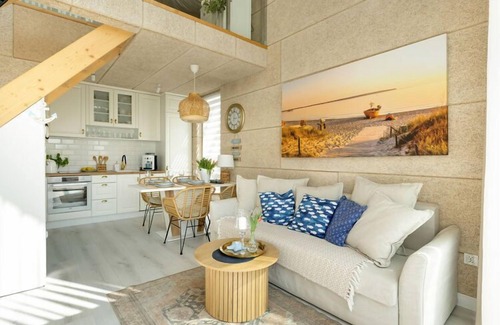 Wrzosowo House | House with a huge terrace and a whirlpool bathtub