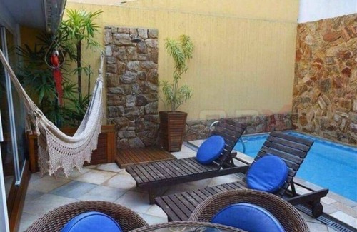 Vargem Pequena House | House with comfort, pool and waterfall and nature