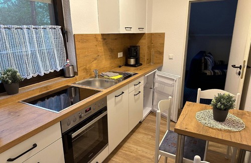 Dierhagen Strand Apartment | House with garden use, 500 metres to the beach