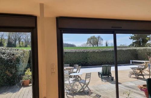 Heuze - Saint-Georges House | House with swimming pool ideal for family - near circuit des 24h du Mans - 4 people