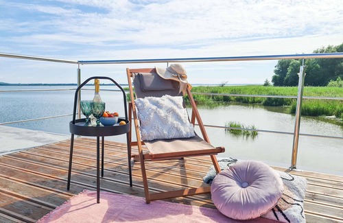 Łazy Boat Rental | Houseboat in Łazy by Lake Jamno