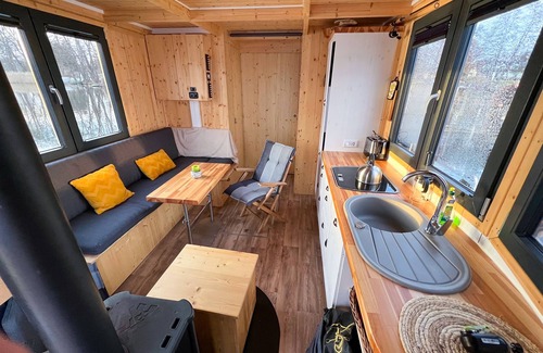 Wustrow Boat Rental | Houseboat JAWE on the Kleinseenplatte - Houseboat JAWE