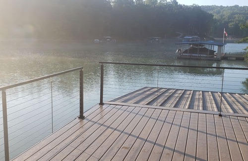 Big Creek House | Huge Dock! - 2 slips! Tinyhouse! Secluded Cove! Pet Friendly! Boat Option!