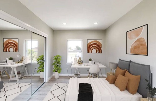 Weibel House | Huge home but warm and cozy