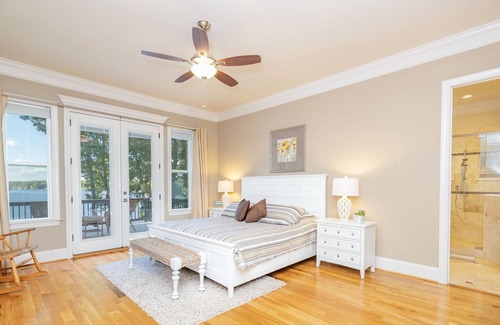 Macon House | Huge House /Huge Water! Big Sunroom, movie rm, 2level boathouse, outdoor kitch