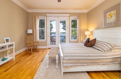 Macon House | Huge House /Huge Water! Big Sunroom, movie rm, 2level boathouse, outdoor kitch