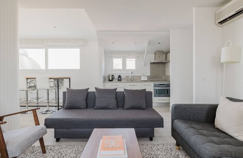 Castellana Apartment | Ideal Chueca Justicia 2BR w/Balcony, Elev & Doorman, by Blueground