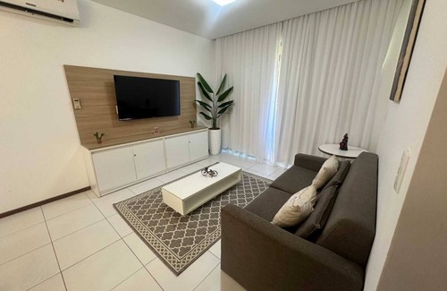 Barra de Sao Miguel Apartment | Iloa 02 bedrooms living room and equipped kitchen, Barra de São Miguel/ALAGOAS