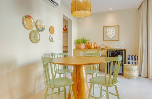 Imbassai Apartment | IM07 Excellent Apartment 600m from the beach with 2 suites - Imbassaí