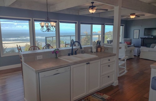 Netarts House | Immaculate home with breathtaking views of Netarts Bay and Ocean!