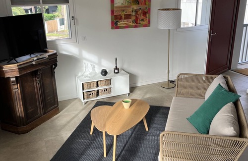 Cap-Ferret Apartment | IN THE CENTER OF CAP-FERRET, NEW APARTMENT WITH LARGE BALCONY TERRACE