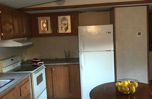 Hayesville House | In-town home, walk to restaurants; property borders scenic hiking trail.