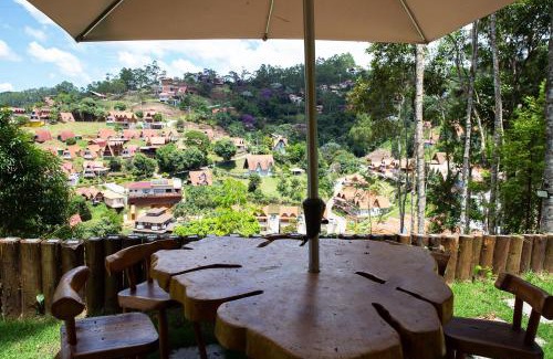 Vitor Hugo Ski Chalet | Incrível chalé no Hotel Fazenda China Park - ES