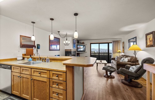 Whitefish Condo | Incredible condo with amazing views and AC for those hot days! Ski access just a few steps away