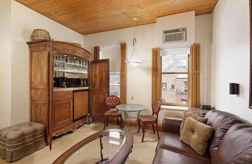 Downtown Hotel | Independence Square Unit 306 | Hotel Room with Large Sitting Area & Wet Bar
