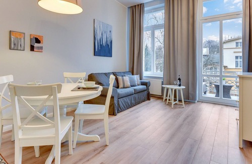 Sopot Centrum Apartment | Indygo 1, apartment with 1 bedroom, Haffnera 36 street
