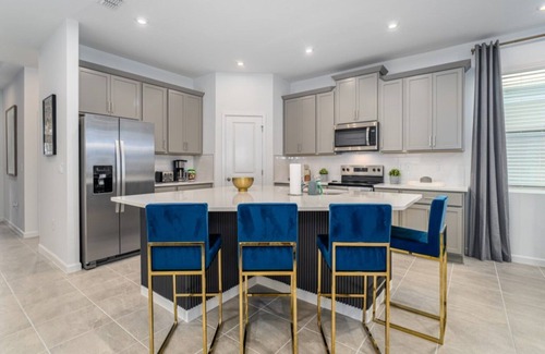 Florida Central Atlantic Coast House | Infinity & Beyond NEW House 7BD, Games RM, Pool,Theater 8 Miles to Disney