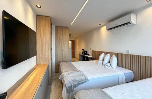 Cabedelo Apartment | Intermares Moderno Studio 3 pessoas 300m Praia