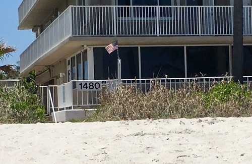 Lauderdale-by-the-Sea Apartment | International Sand Dollar Building in the Sand! This is your VIEW!