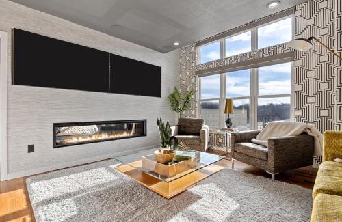 Iowa River Landing Apartment | Iowa River Landing steps to Xtream Arena & Coralville Convention Center