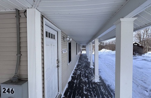 Brighton Apartment | Island Pond Apartment on VAST Trail – 2BR, 1BA