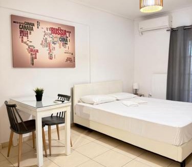 Pallini Apartment | Jacuzzi studio close to athens airport!