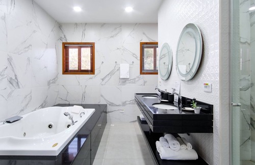 Jabaquara House | Janamar House in Praia do Jabaquara with air conditioning and swimming pool