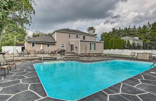 Adelphia House | Jersey Home with Private In-Ground Pool and Hot Tub!