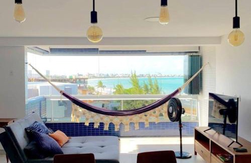 Bessa Apartment | João Pessoa, a dois passos do paraíso, 2 suítes com A/C, vista panorâmica para o mar do Bessa, portaria 24h e 2 vagas de garagem
