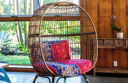 Kapoho Villa | Jungle Haven: Oceanfront Eco Villa on Fruit Farm