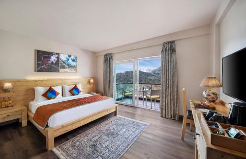 Dharamshala Resort | juSTa Birding Resort & Spa - Best Dhauladhar View Resort
