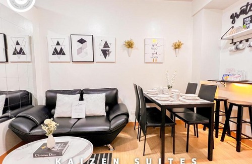 Novaliches Apartment | Kaizen Suites at Trees Residences - 2BR with PS4, Netflix, Disney plus, Unli Wifi and Popcorn
