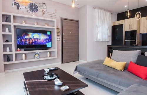 Kallithea Apartment | Kallithea Comfort Spacious 3Bd Family Apt wBalcony