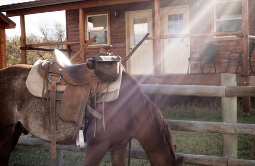 Moorcroft Cabin | Kara Creek Ranch - King Bed Cabin #8