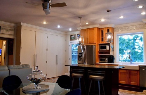 Scanlonville House | Kayaks-3rooms/2bath | Waterfront-DeepWater Dock | Spacious Private Attached Unit