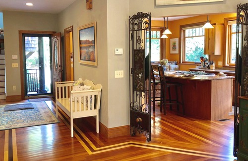 Jamestown House | Kismet Secluded Shingle Style Home with Pool, Koi Pond
