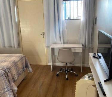 Samambaia Apartment | Kit confortável com ar-condic- Samb Norte