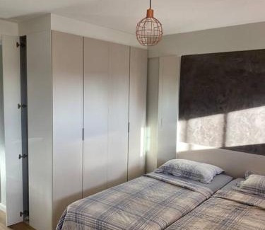 Samambaia Apartment | Kit confortável com ar-condic- Samb Norte