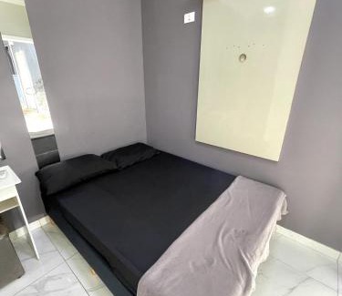 Maringa Apartment | Kitnet Luz do Mar - 04 com ar condicionado