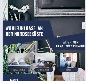 Schweindorf Apartment | KleinAberFein an der Nordseeküste