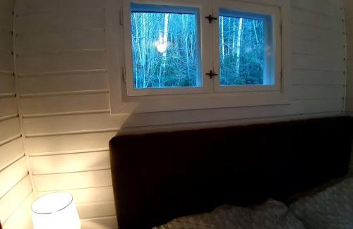 Tretten House | Koselig blått hus - utsikt Losna