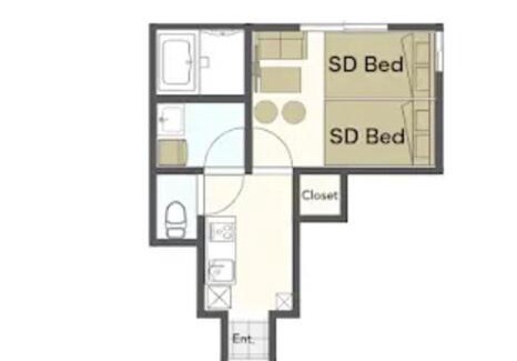 Chiyoda Apartment | ksf上池袋3丁目101